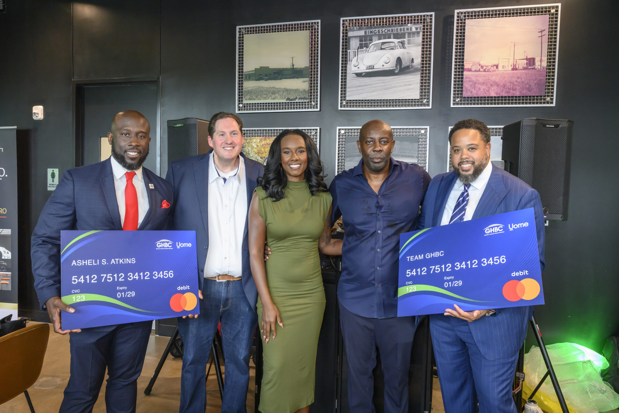 Greater Houston Black Chamber Launches Co-Branded Uome Mastercard® Prepaid Card for Business Owners